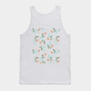 Sweet Spring Dandelion Wild Flower Pattern Tank Top